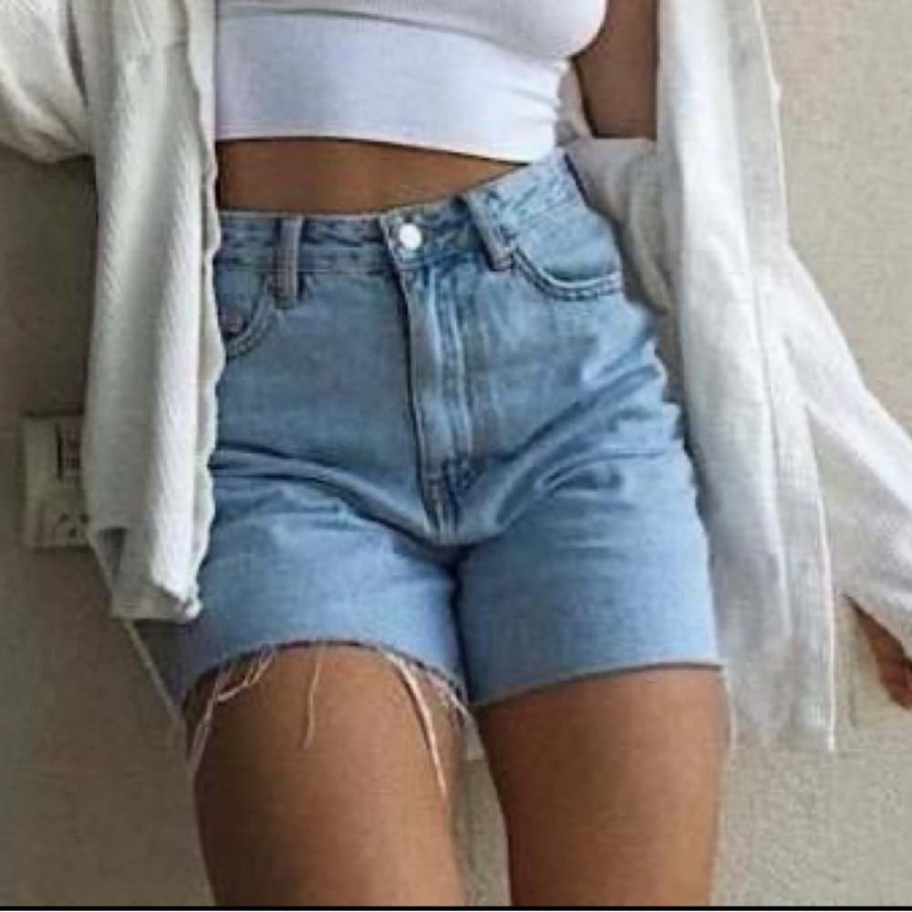H&M Light Blue Jean Shorts
